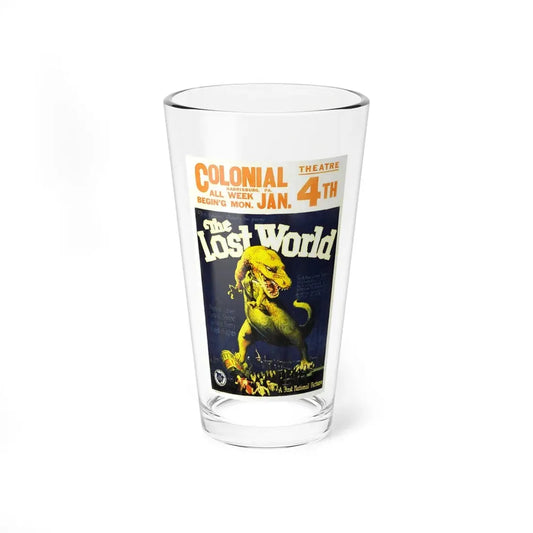 THE LOST WORLD 1960 Movie Poster - Pint Glass 16oz 16oz - Go Mug Yourself