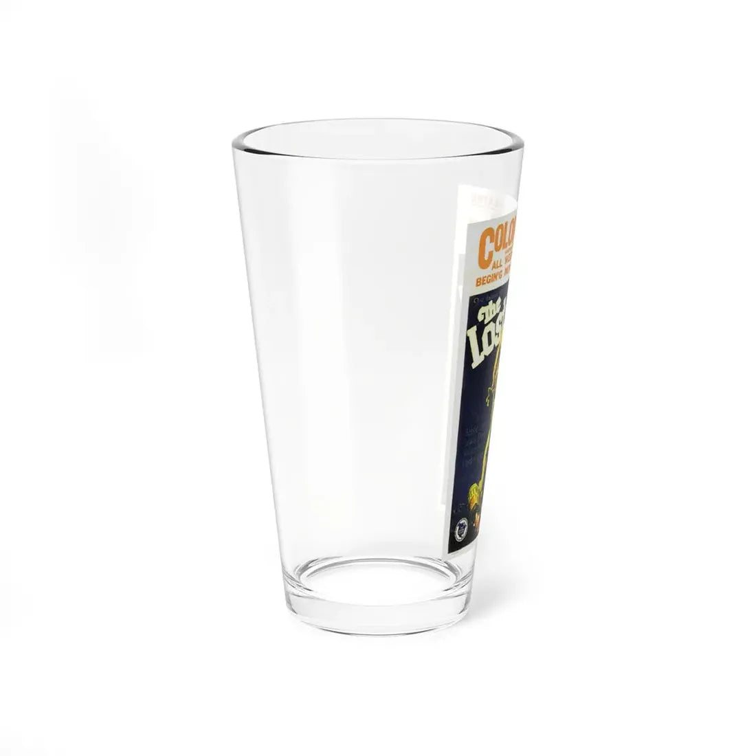 THE LOST WORLD 1960 Movie Poster - Pint Glass 16oz - Go Mug Yourself