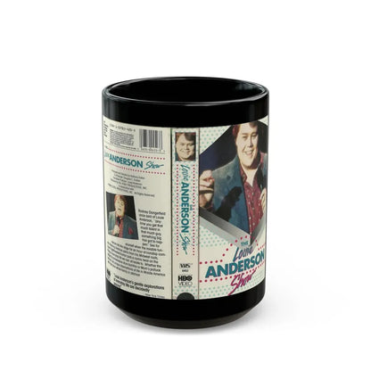 THE LOUIE ANDERSON SHOW (VHS COVER) - Black Coffee Mug 15oz - Go Mug Yourself