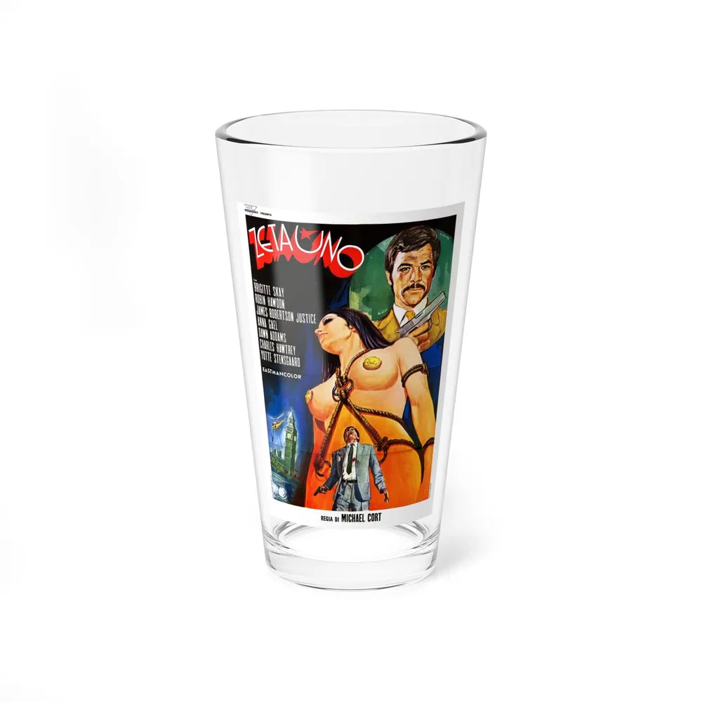 THE LOVE FACTOR (ZETA ONE) ITALIAN 1969 Movie Poster - Pint Glass 16oz-16oz-Go Mug Yourself