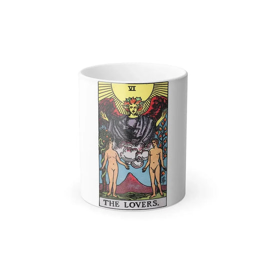The Lovers (Tarot Card) Color Changing Mug 11oz Default Title 11oz - Go Mug Yourself