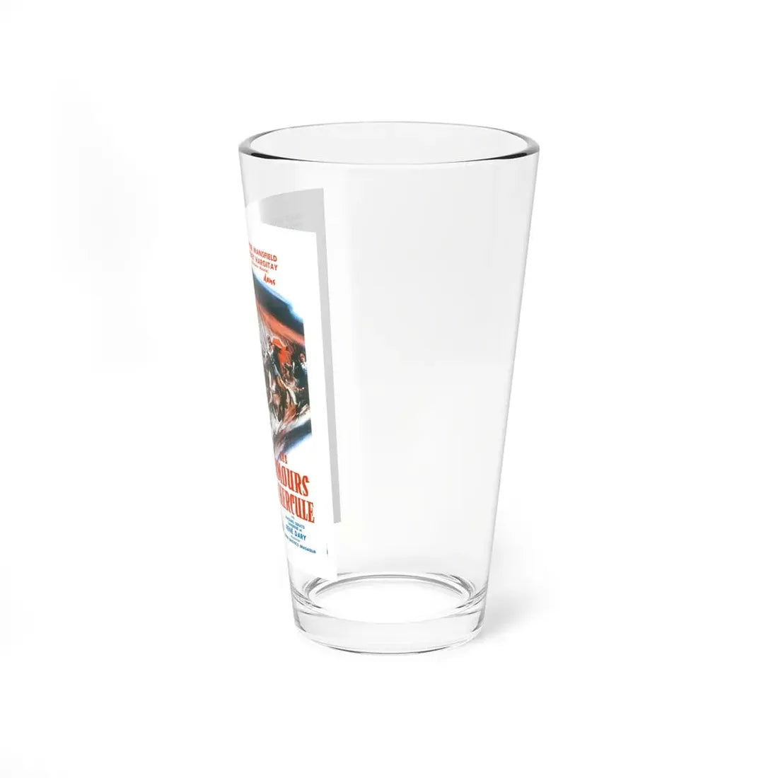 THE LOVES OF HERCULES (FRENCH) 1960 Movie Poster - Pint Glass 16oz - Go Mug Yourself
