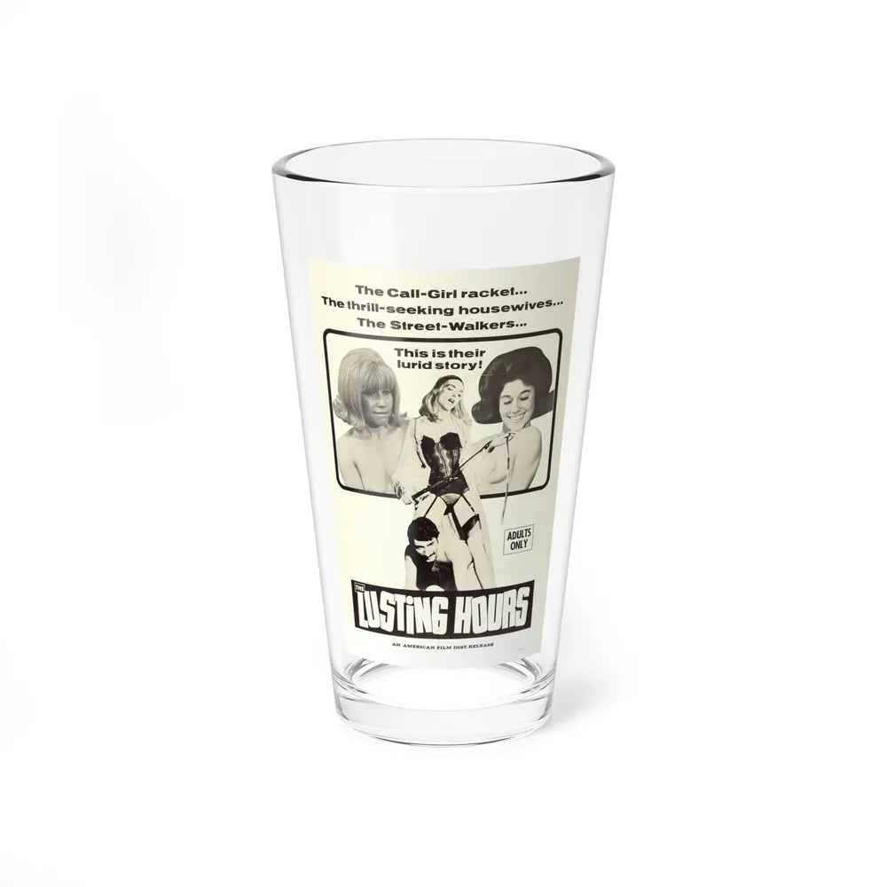 THE LUSTING HOURS 1967 Movie Poster - Pint Glass 16oz-16oz-Go Mug Yourself