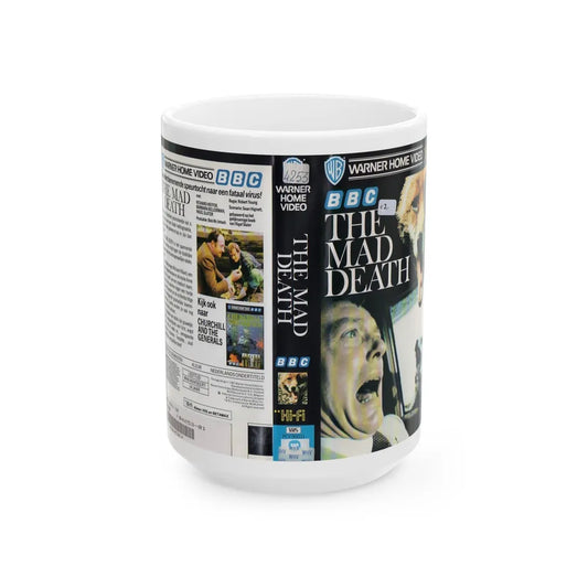 THE MAD DEATH (VHS COVER) - White Coffee Mug-15oz-Go Mug Yourself