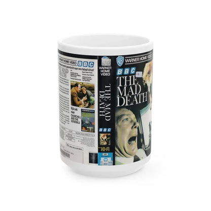 THE MAD DEATH (VHS COVER) - White Coffee Mug 15oz - Go Mug Yourself