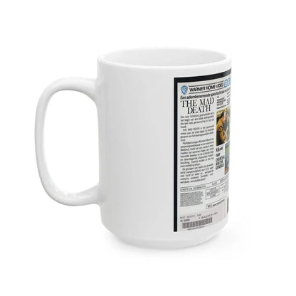 THE MAD DEATH (VHS COVER) - White Coffee Mug - Go Mug Yourself