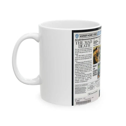 THE MAD DEATH (VHS COVER) - White Coffee Mug - Go Mug Yourself