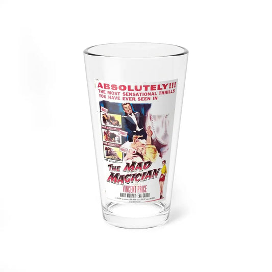 THE MAD MAGICIAN 1954 Movie Poster - Pint Glass 16oz 16oz - Go Mug Yourself