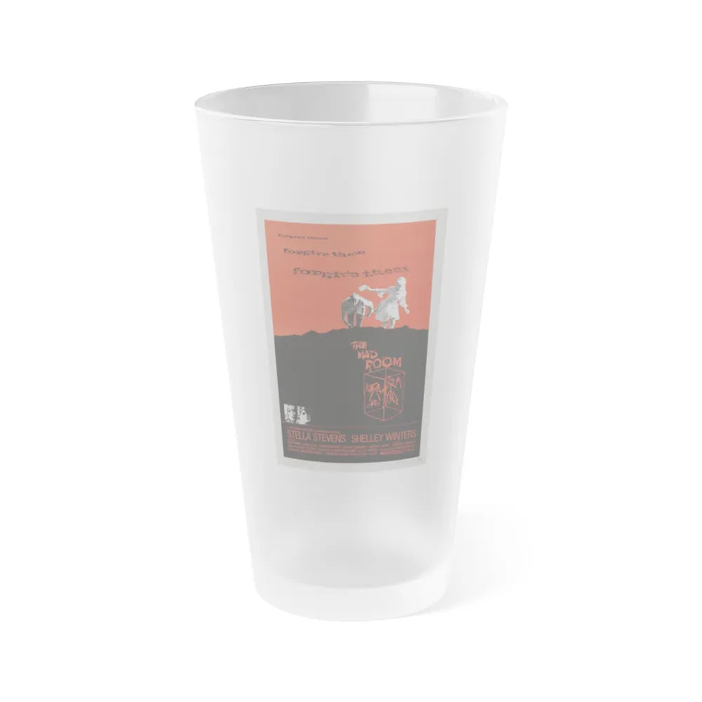 THE MAD ROOM 1969 Movie Poster - Frosted Pint Glass 16oz-Go Mug Yourself