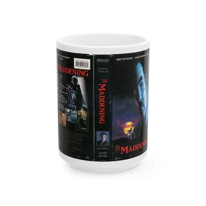 THE MADDENING (VHS COVER) - White Coffee Mug 15oz - Go Mug Yourself