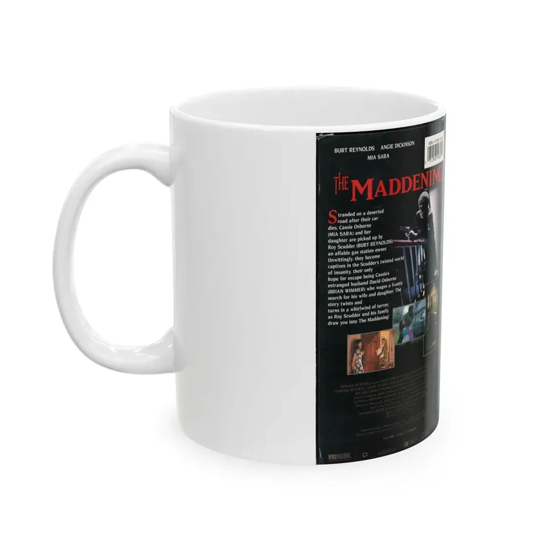 THE MADDENING (VHS COVER) - White Coffee Mug - Go Mug Yourself