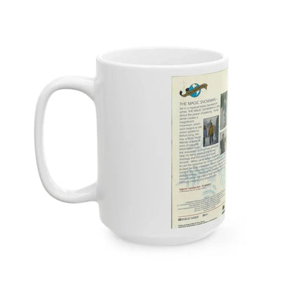 THE MAGIC SNOWMAN (VHS COVER) - White Coffee Mug - Go Mug Yourself