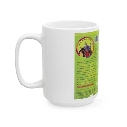 THE MAGICAL WORLD OF HARRY POTTER THE UNAUTHORIZED STORY OF JK ROWLING (VHS COVER) - White Coffee Mug - Go Mug Yourself