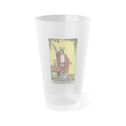 The Magician (Tarot Card) Frosted Pint Glass 16oz Default Title - Go Mug Yourself