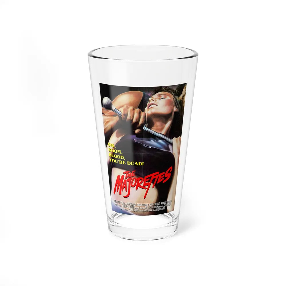 THE MAJORETTES 1986 Movie Poster - Pint Glass 16oz-16oz-Go Mug Yourself