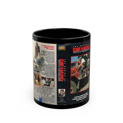 THE MAKING OF DIE HARD WITH A VENGEANCE (VHS COVER) - Black Coffee Mug-11oz-Go Mug Yourself