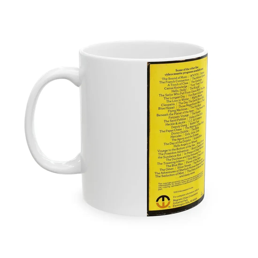 THE MAKING OF STAR WARS (VHS COVER) - White Coffee Mug - Go Mug Yourself