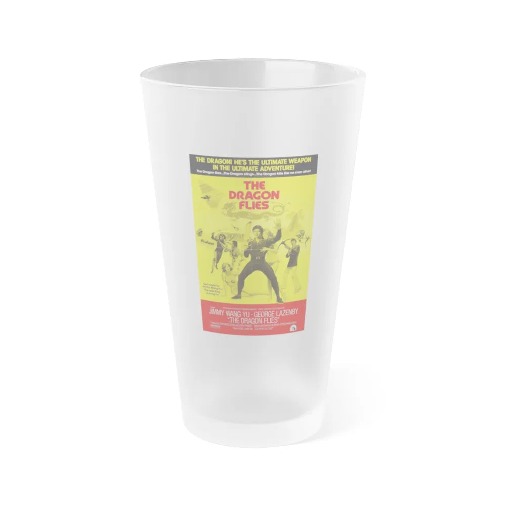 THE MAN FROM HONG KONG (2) 1975 Movie Poster - Frosted Pint Glass 16oz-Go Mug Yourself