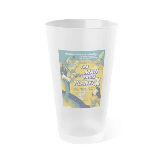 THE MAN FROM PLANET X (3) 1951 Movie Poster - Frosted Pint Glass 16oz Default Title - Go Mug Yourself