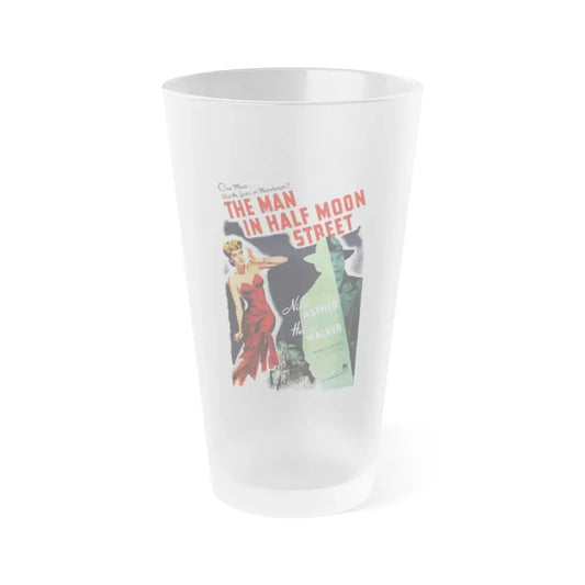 THE MAN IN HALF MOON STREET 1945 Movie Poster - Frosted Pint Glass 16oz Default Title - Go Mug Yourself