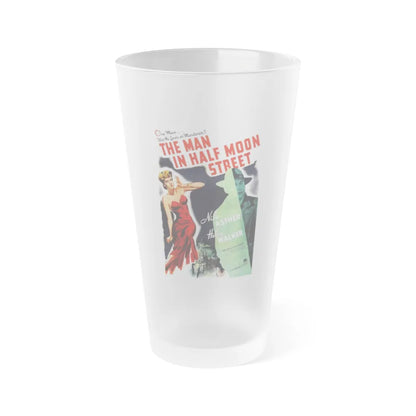 THE MAN IN HALF MOON STREET 1945 Movie Poster - Frosted Pint Glass 16oz-Go Mug Yourself