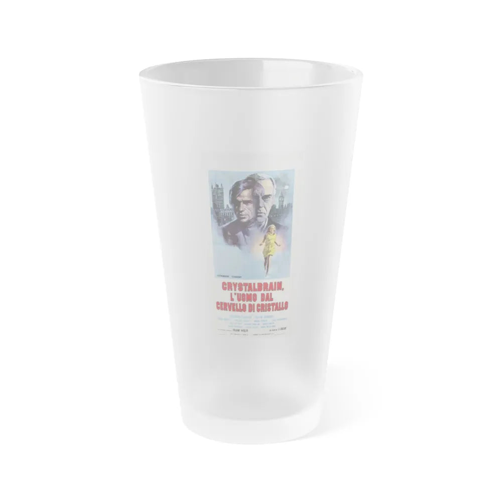 THE MAN WHO LIVED TWICE 1936 Movie Poster - Frosted Pint Glass 16oz-Go Mug Yourself