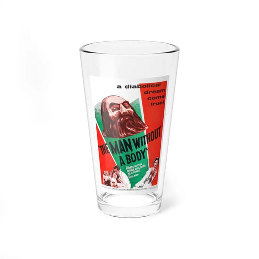 THE MAN WITHOUT A BODY 1957 Movie Poster - Pint Glass 16oz 16oz - Go Mug Yourself