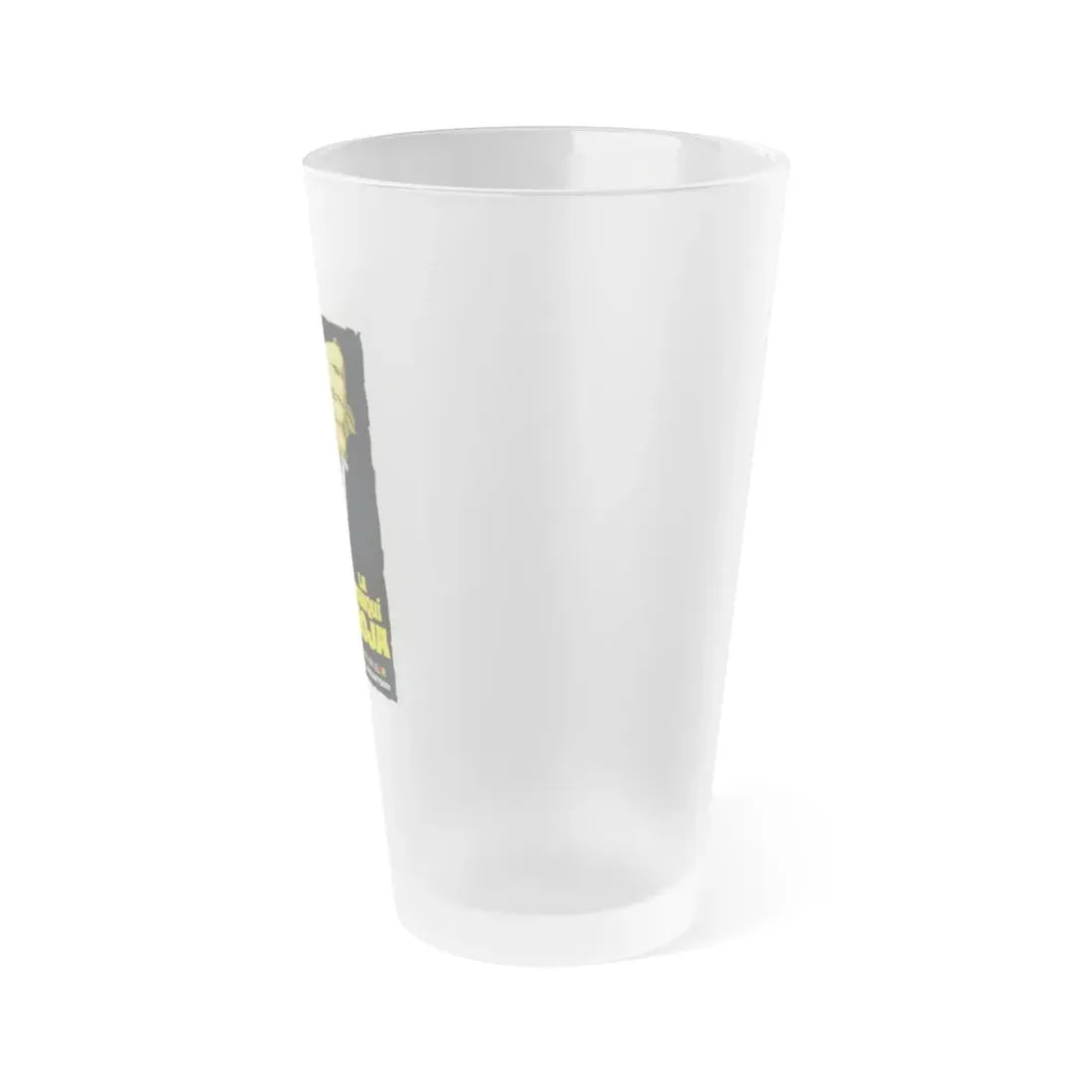 THE MANNEQUIN IN RED 1958 Movie Poster - Frosted Pint Glass 16oz - Go Mug Yourself