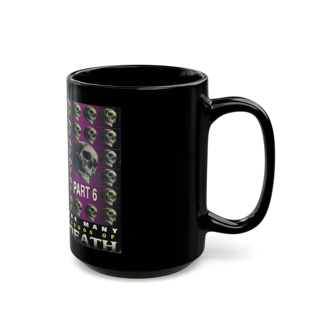 THE MANY TABOOS OF DEATH PART 6 (VHS COVER) - Black Coffee Mug-Go Mug Yourself