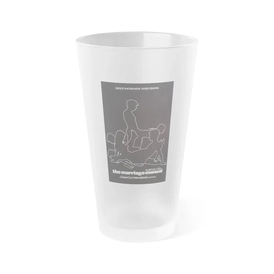 THE MARRIAGE MANUAL 1970 Movie Poster - Frosted Pint Glass 16oz 16oz Frosted - Go Mug Yourself