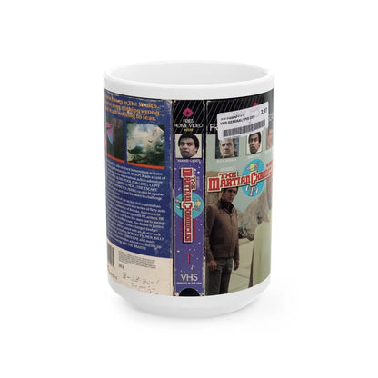 THE MARTIAN CHRONICLES VOLUME ONE THE EXPEDITIONS (VHS COVER) - White Coffee Mug-15oz-Go Mug Yourself