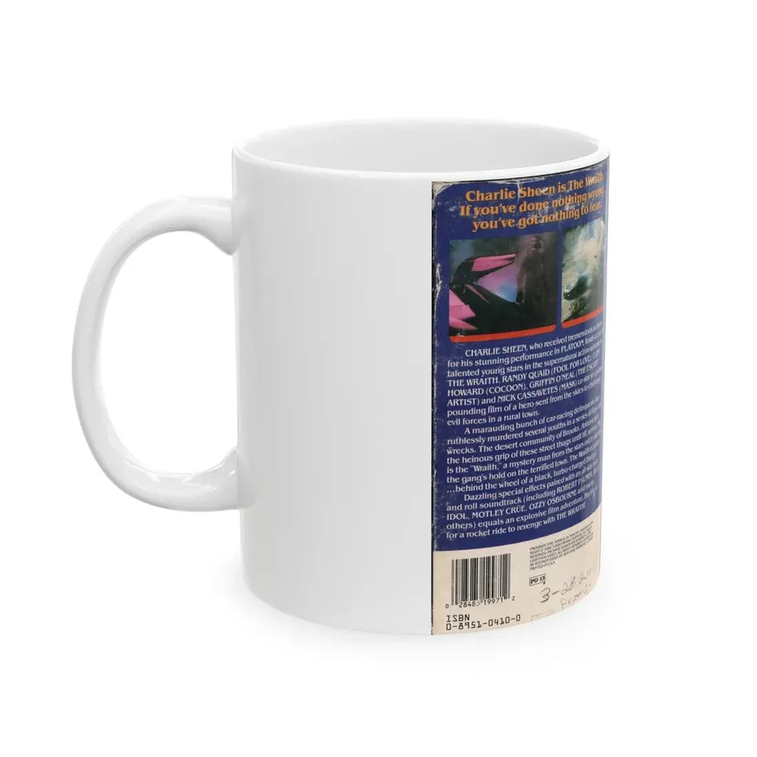 THE MARTIAN CHRONICLES VOLUME ONE THE EXPEDITIONS (VHS COVER) - White Coffee Mug - Go Mug Yourself
