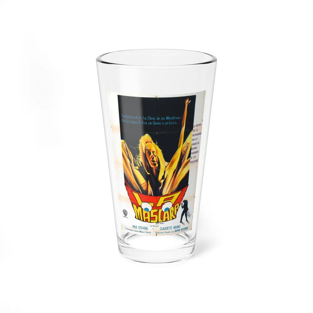 THE MASK (SPANISH) 1961 Movie Poster - Pint Glass 16oz-16oz-Go Mug Yourself