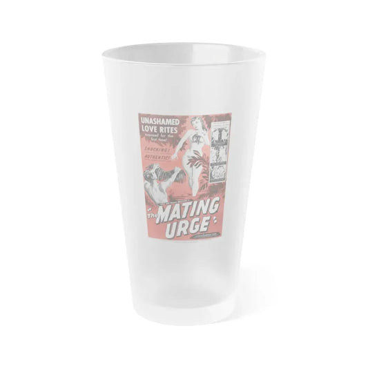 THE MATING URGE (2) 1959 Movie Poster - Frosted Pint Glass 16oz 16oz Frosted - Go Mug Yourself