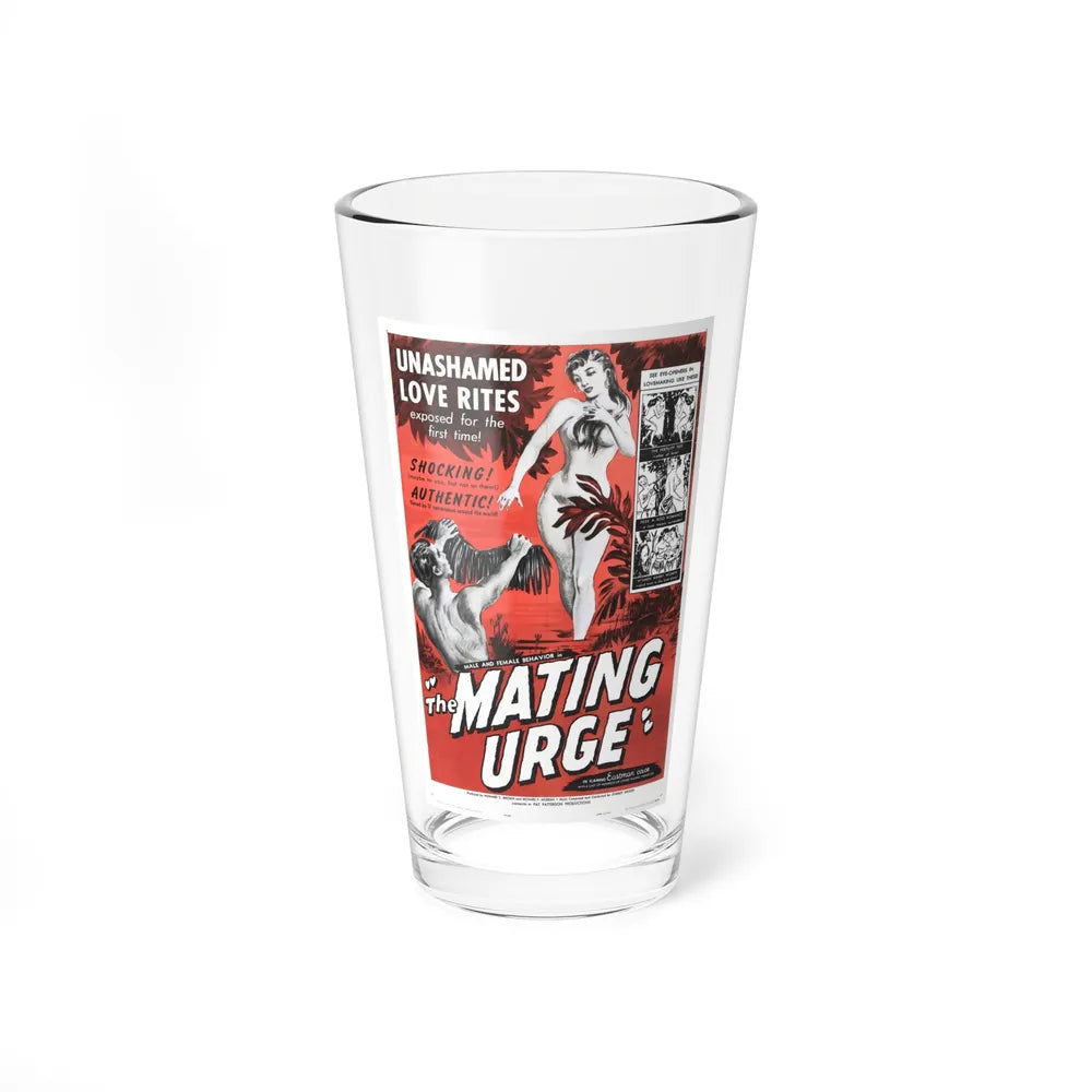 THE MATING URGE (2) 1959 Movie Poster - Pint Glass 16oz-16oz-Go Mug Yourself