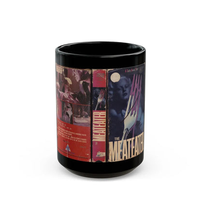 THE MEATEATER (VHS COVER) - Black Coffee Mug-15oz-Go Mug Yourself