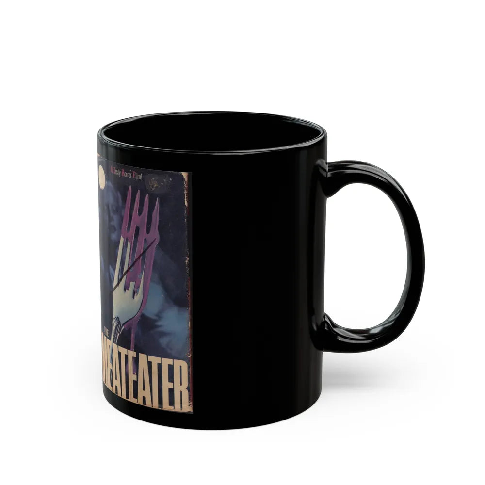 THE MEATEATER (VHS COVER) - Black Coffee Mug-Go Mug Yourself