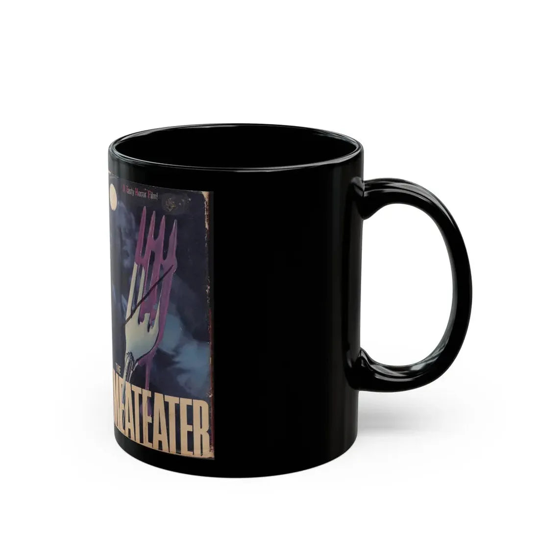 THE MEATEATER (VHS COVER) - Black Coffee Mug - Go Mug Yourself