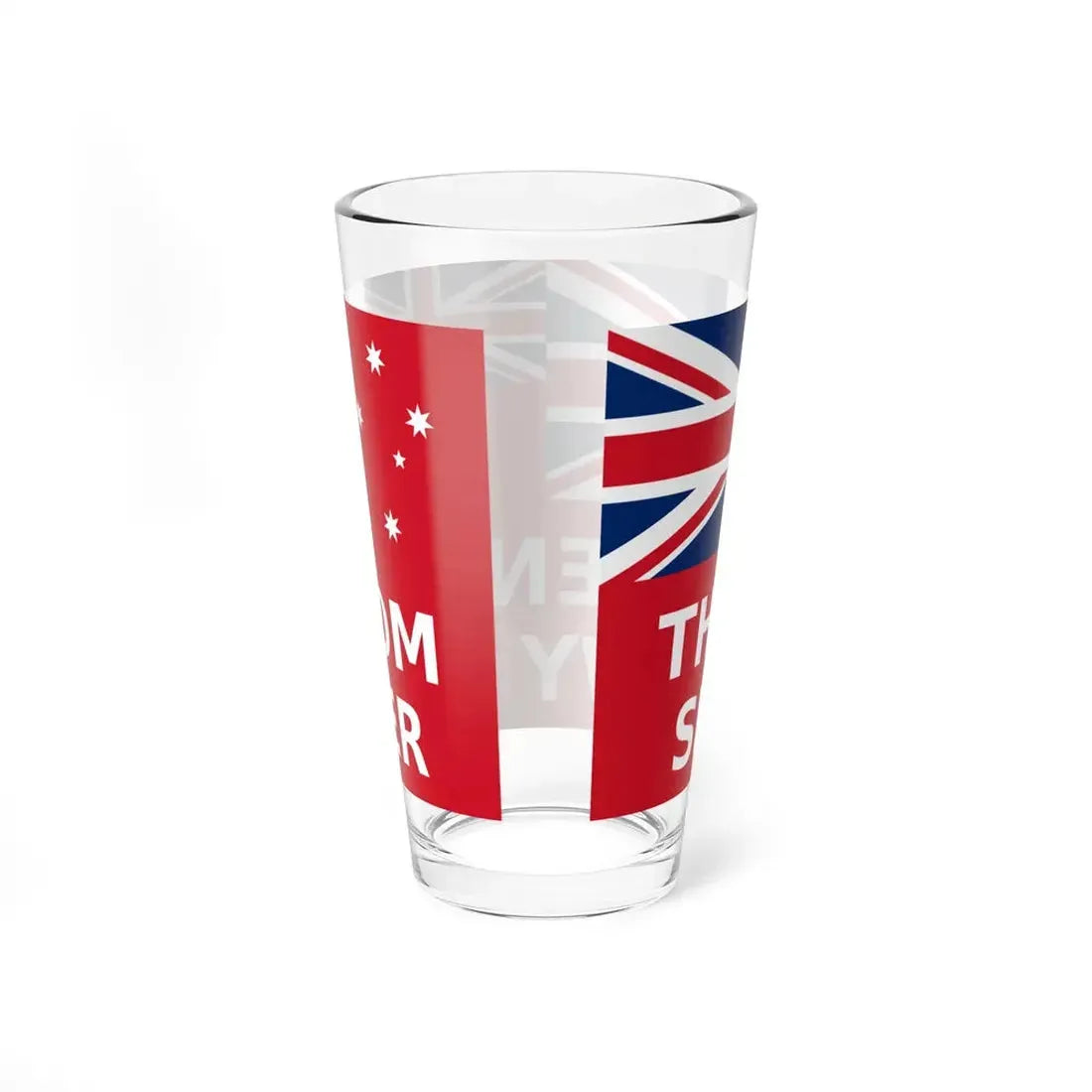 The Men From Snowy River flag (Australia) Pint Glass 16oz - Go Mug Yourself