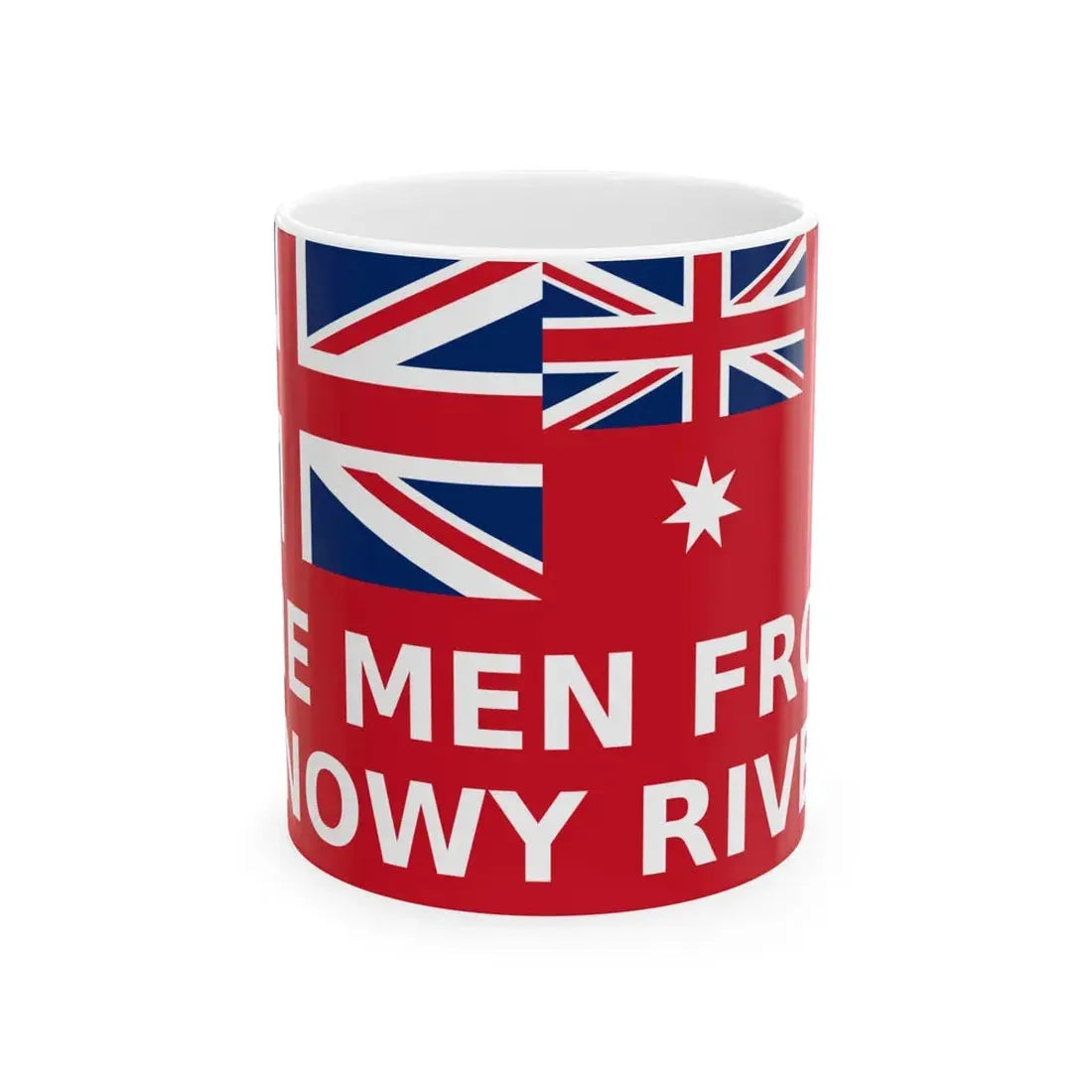 The Men From Snowy River flag (Australia) White Coffee Mug 11oz - Go Mug Yourself