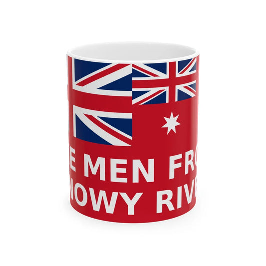 The Men From Snowy River flag (Australia) White Coffee Mug 11oz - Go Mug Yourself