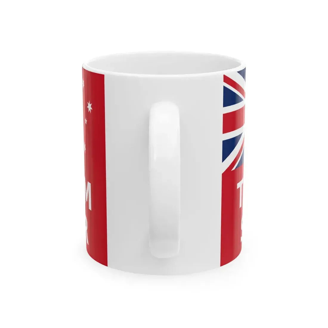 The Men From Snowy River flag (Australia) White Coffee Mug - Go Mug Yourself