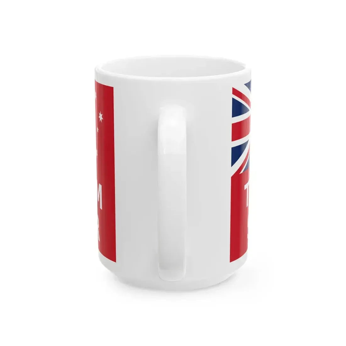 The Men From Snowy River flag (Australia) White Coffee Mug - Go Mug Yourself