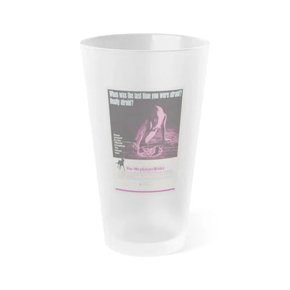 THE MEPHISTO WALTZ 1971 Movie Poster - Frosted Pint Glass 16oz 16oz Frosted - Go Mug Yourself