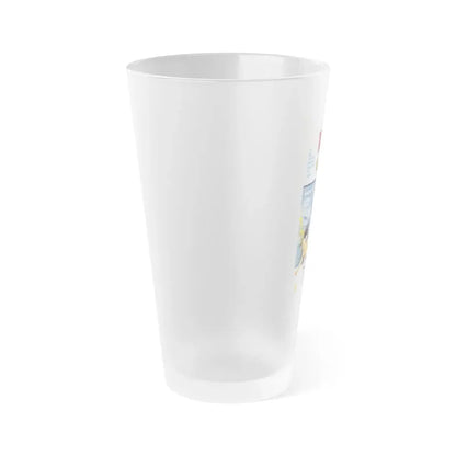 THE MERMAIDS OF TIBURON 1962 Movie Poster - Frosted Pint Glass 16oz - Go Mug Yourself