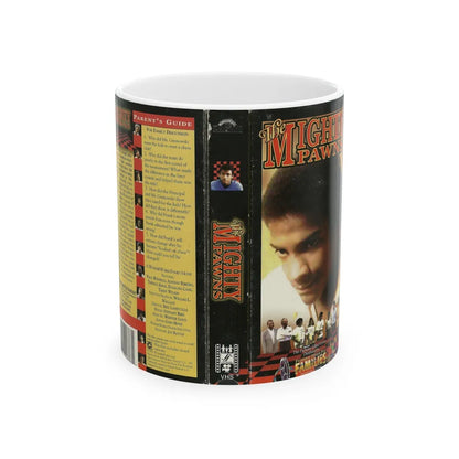 THE MIGHTY PAWNS WONDERWORKS FAMILY MOVIE (VHS COVER) - White Coffee Mug-11oz-Go Mug Yourself