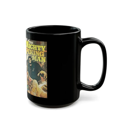 THE MIGHTY PEKING MAN (VHS COVER) - Black Coffee Mug - Go Mug Yourself