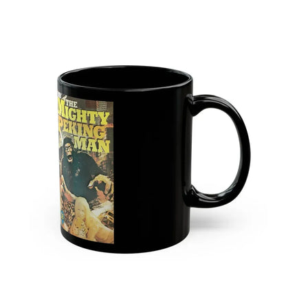 THE MIGHTY PEKING MAN (VHS COVER) - Black Coffee Mug - Go Mug Yourself
