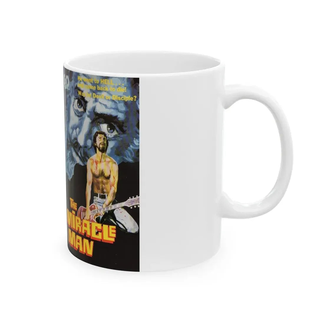 THE MIRACLE MAN (VHS COVER) - White Coffee Mug - Go Mug Yourself