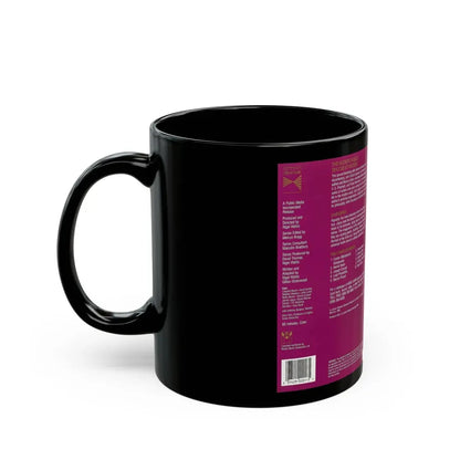 THE MODERN WORLD TEN GREAT WRITERS JOYCE (VHS COVER) - Black Coffee Mug - Go Mug Yourself